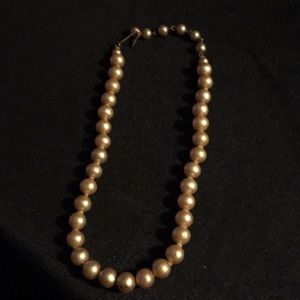 14” Gold Pearl Choker